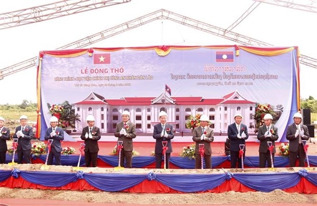 Vietnam helps Laos build Public Security Academy in Vientiane